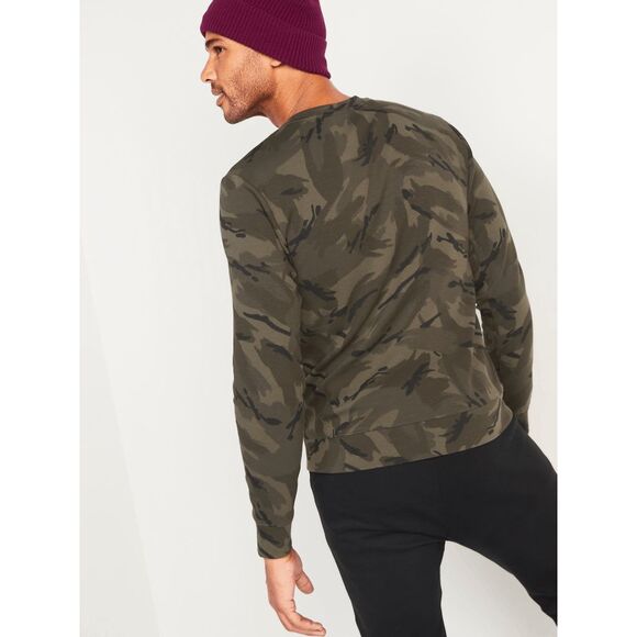 Old Navy Men's Dynamic Fleece Camo Hidden-Pocket Sweatshirt - Camo XL - Picture 7 of 7